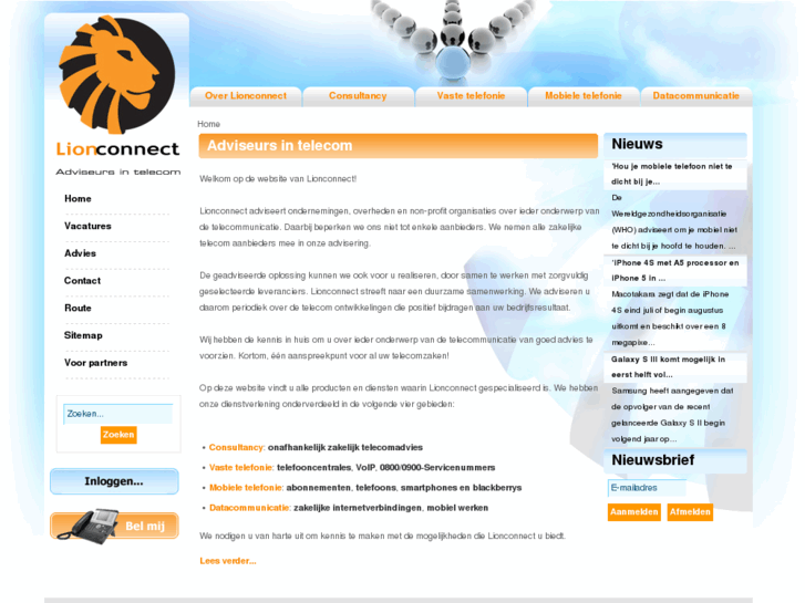 www.lionconnect.nl