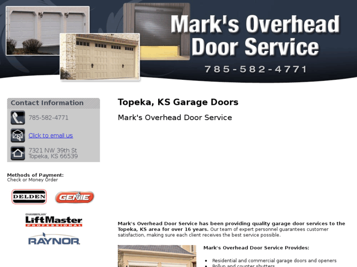 www.marksoverheaddoorservice.com