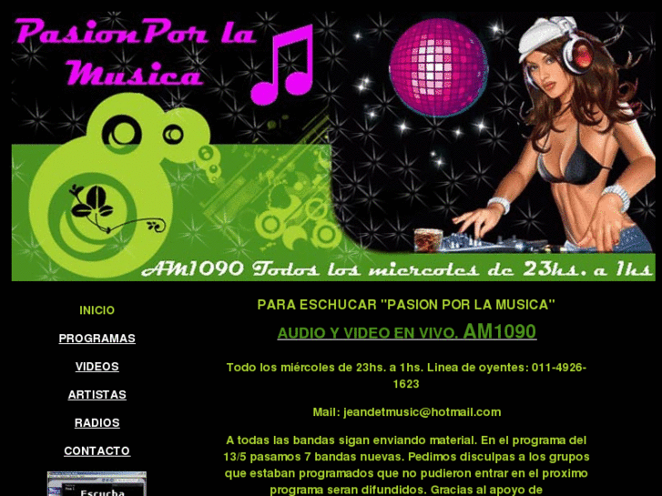 www.pasionporlamusica.net