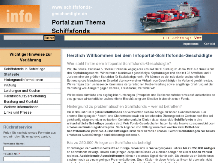 www.schiffsfonds-geschaedigte.de