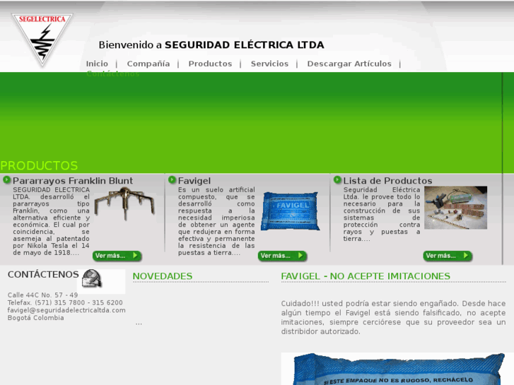 www.seguridadelectricaltda.com