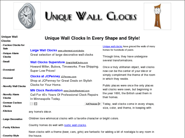 www.unique-wall-clocks.com