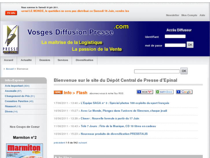 www.vosgesdiffusionpresse.com