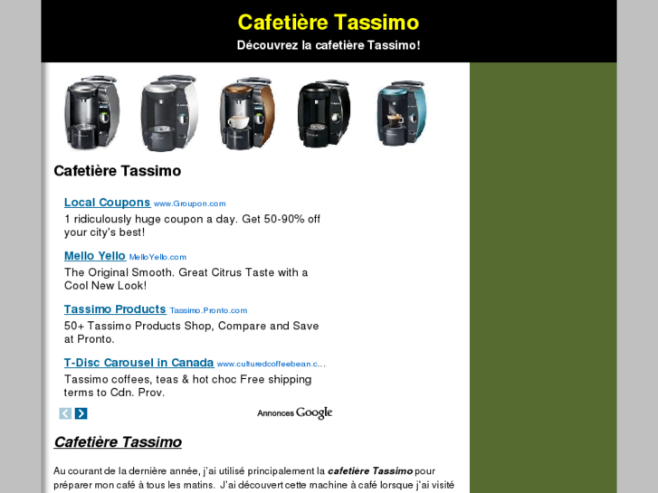 www.cafetieretassimo.com