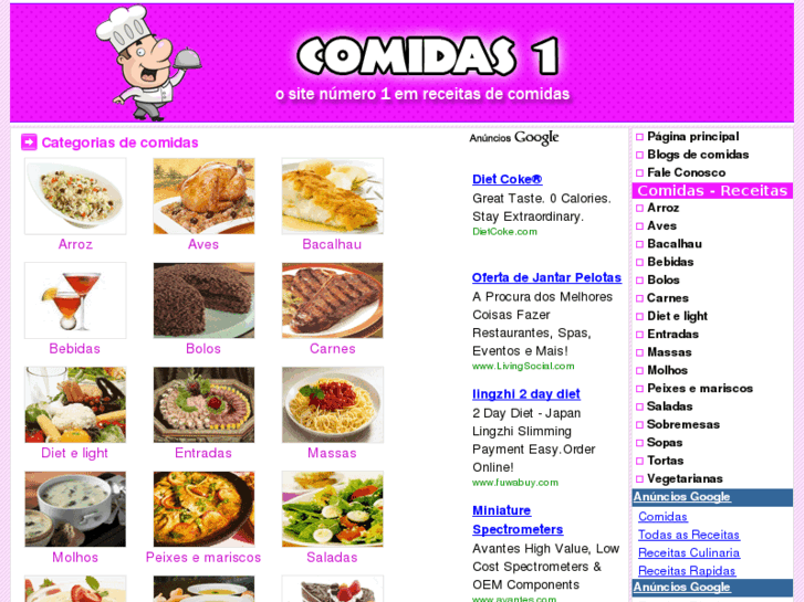 www.comidas1.com