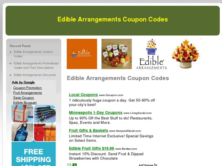 www.ediblearrangementscouponcodes.net