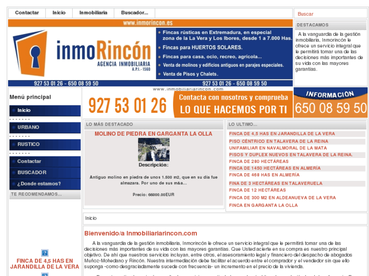 www.inmobiliariarincon.com