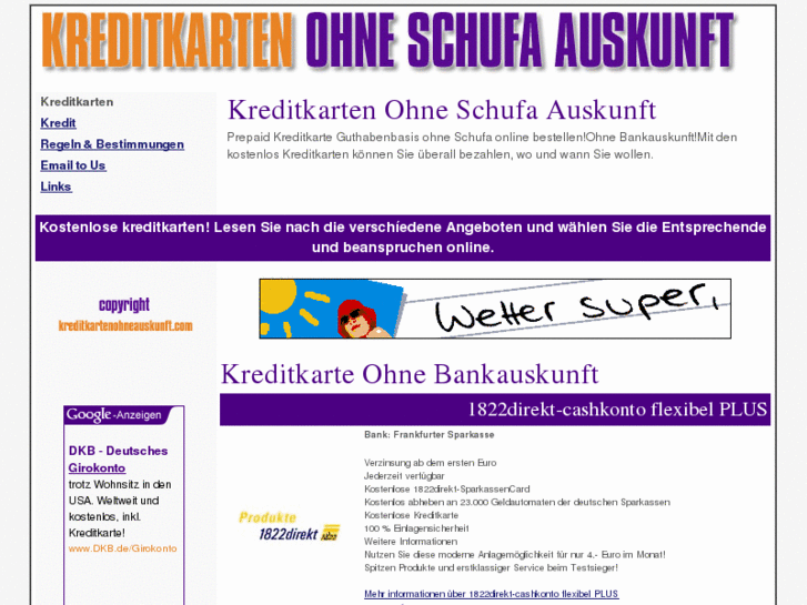 www.kreditkartenohneauskunft.com