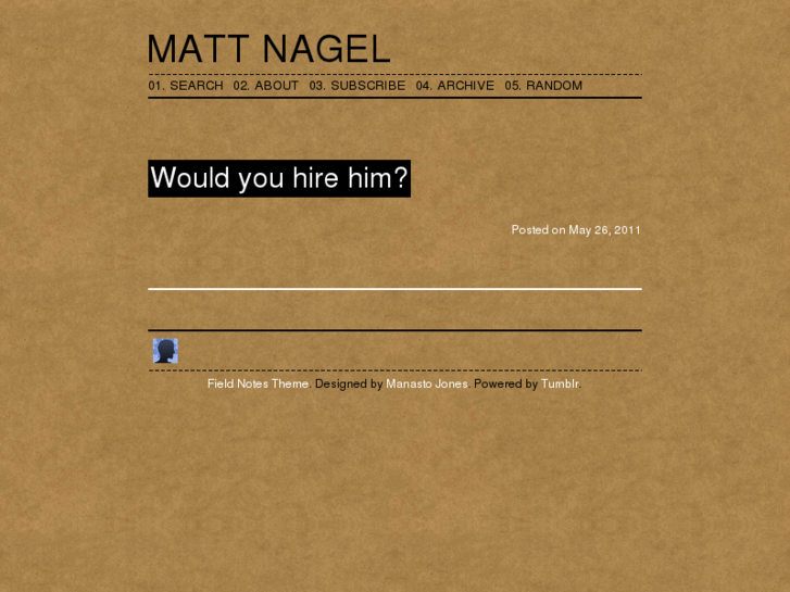 www.mattnagel.com