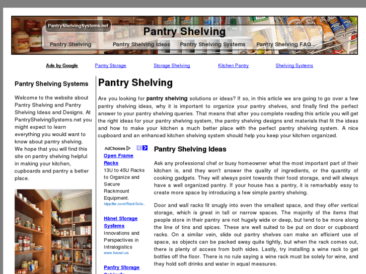 www.pantryshelvingsystems.net