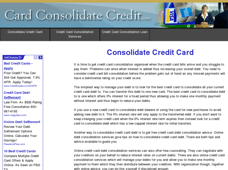 www.cardconsolidatecredit.com