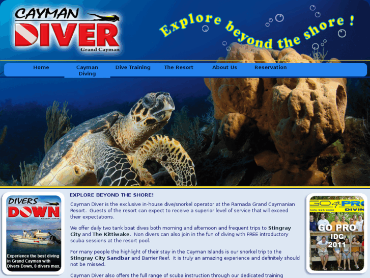 www.caymandiver.com