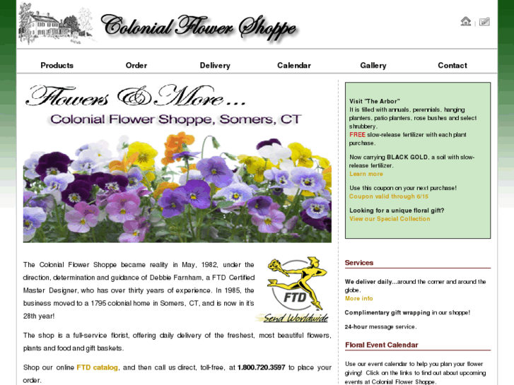 www.colonialflowershoppe.com