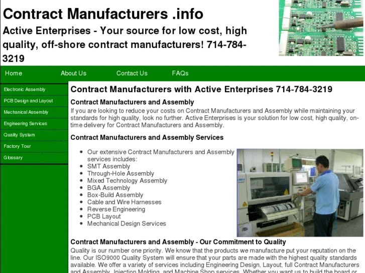 www.contractmanufacturers.info