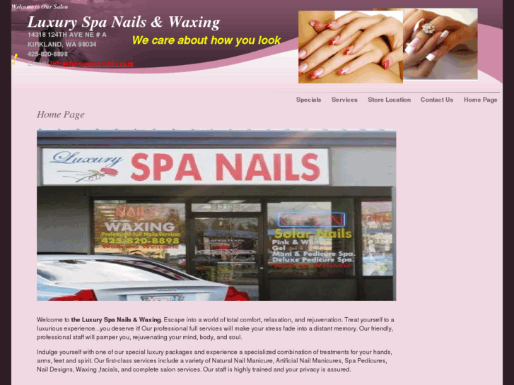 www.luxuryspa-nails.com