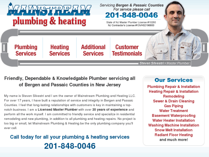 www.mainstreamplumbingandheating.com