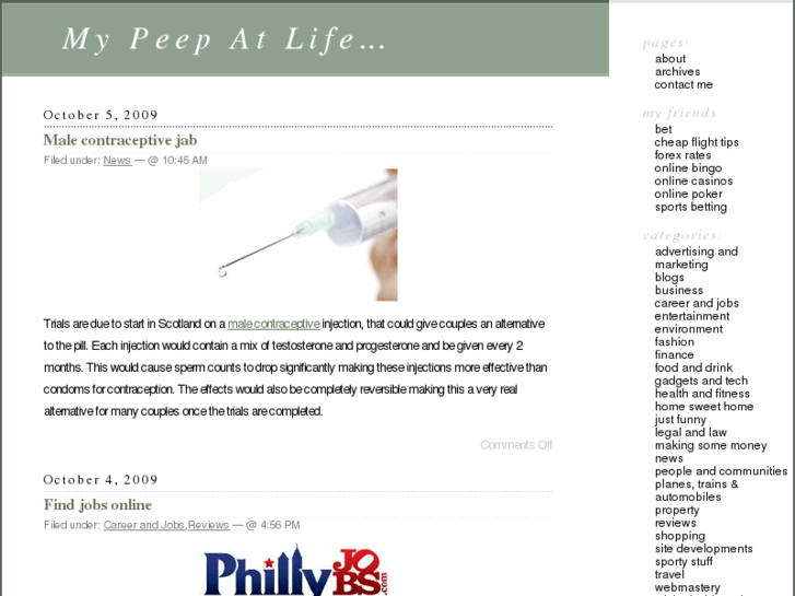 www.peepatlife.com