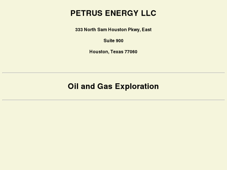 www.petrusenergy.com