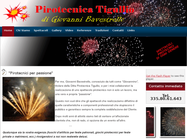 www.pirotecnicatigullio.it