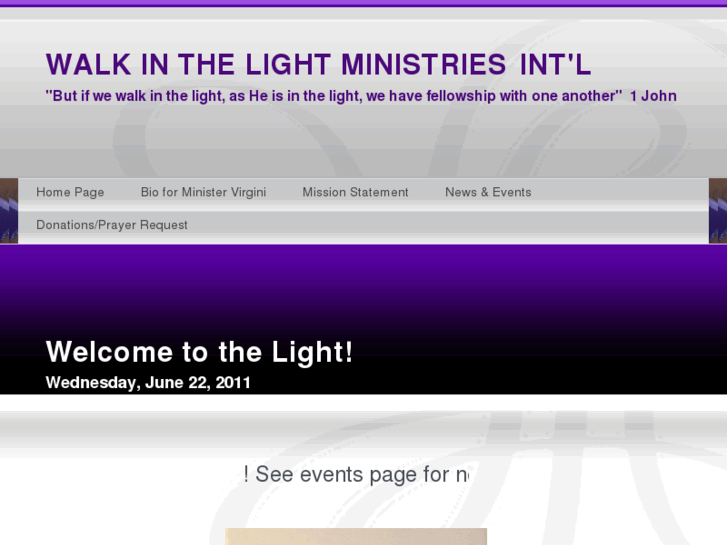 www.walkinthelightministries.com