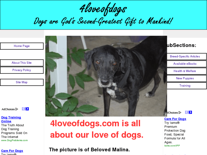 www.4loveofdogs.com