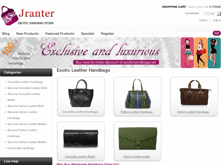 www.exotichandbags.net