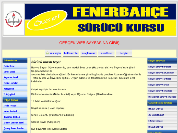 www.fenerbahcesurucukursu.com