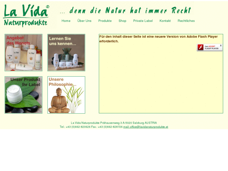 www.lavidanaturprodukte.com