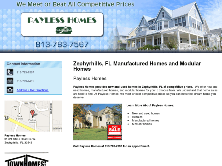 www.manufacturedhomeszephyrhills.com