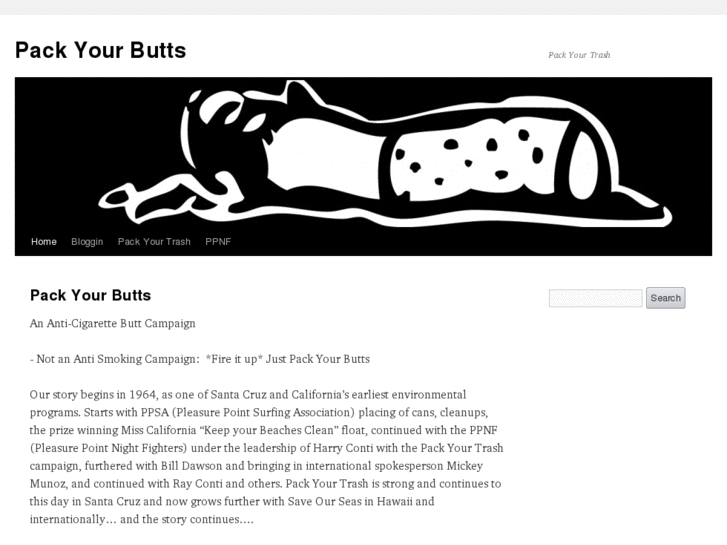 www.packyourbutts.org