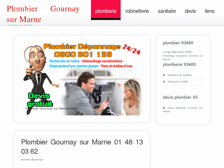 www.plombiergournaysurmarne.com