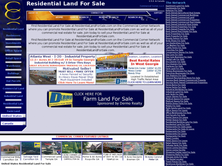 www.residentiallandforsale.com