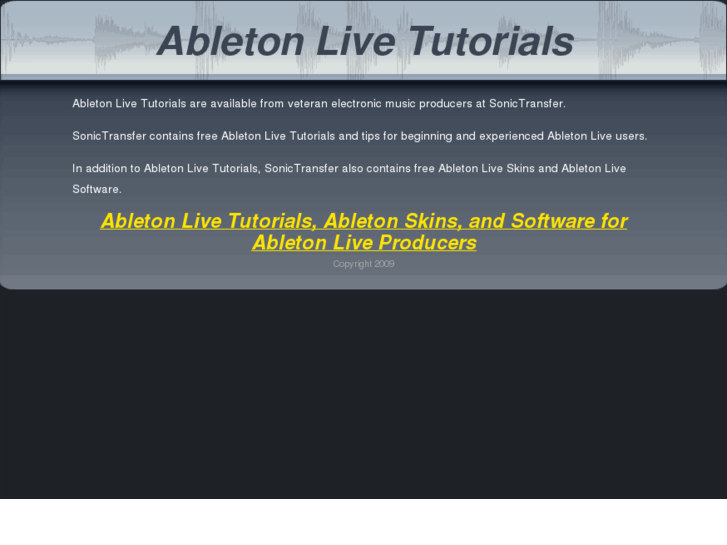 www.abletonlivetutorials.net