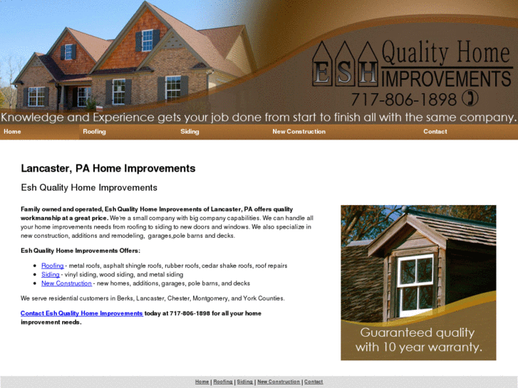 www.eshqualityhomeimprovements.com