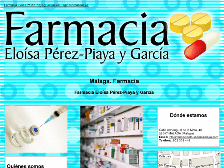 www.farmaciaeloisaperezpiaya.com