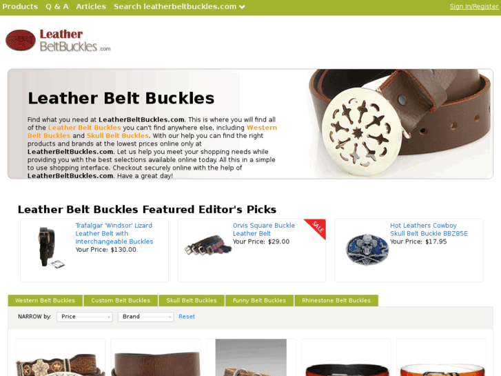 www.leatherbeltbuckles.com