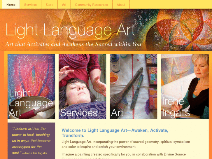 www.lightlanguageart.com