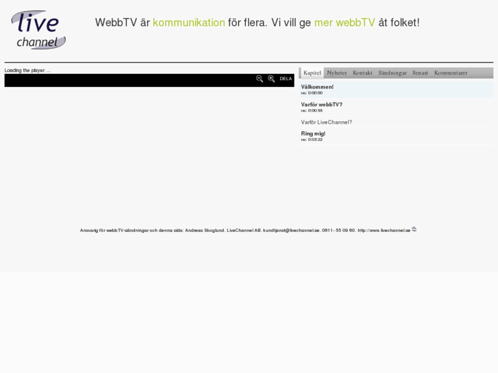 www.livechannel.se