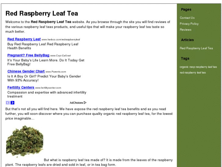 www.redraspberryleaftea.com