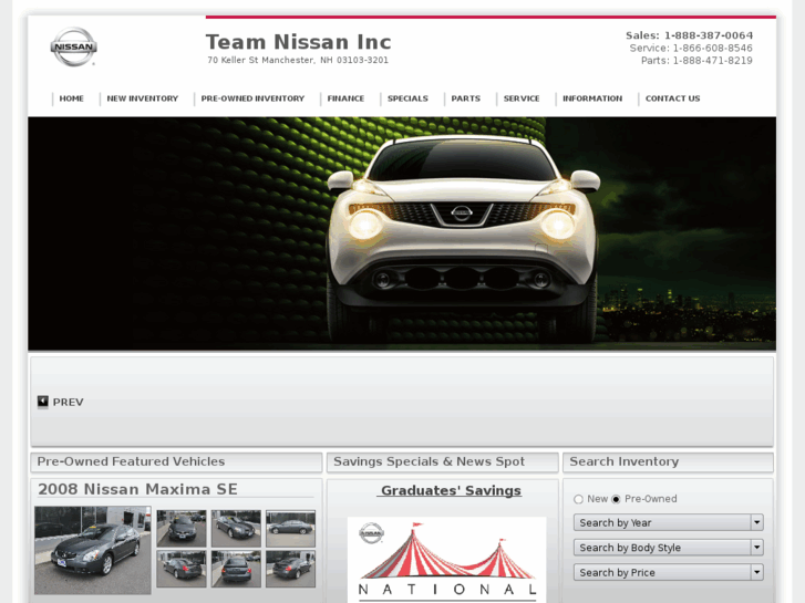 www.teamnissannh.com