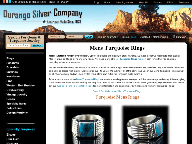 www.turquoisemensring.com