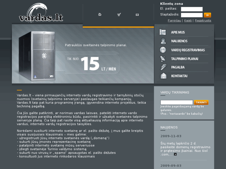 www.vardas.lt