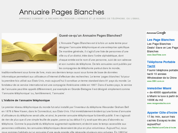 www.annuairepagesblanches.org