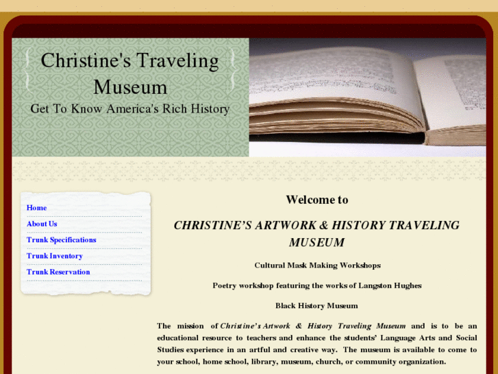www.christinestravelingmuseum.com