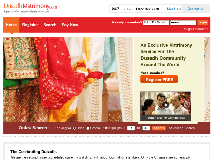 www.dusadhmatrimony.com