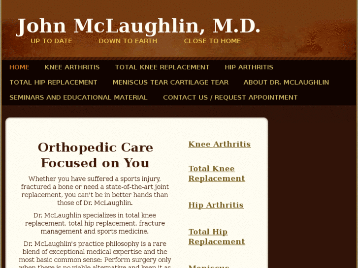 www.johnmclaughlinmd.com