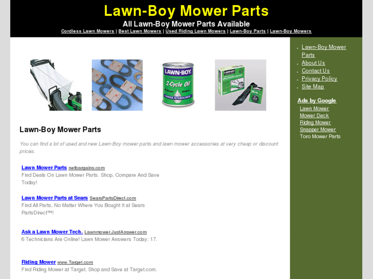 www.lawnboymowerparts.com