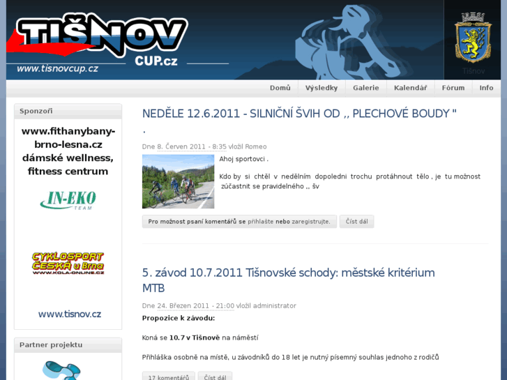 www.tisnovcup.cz