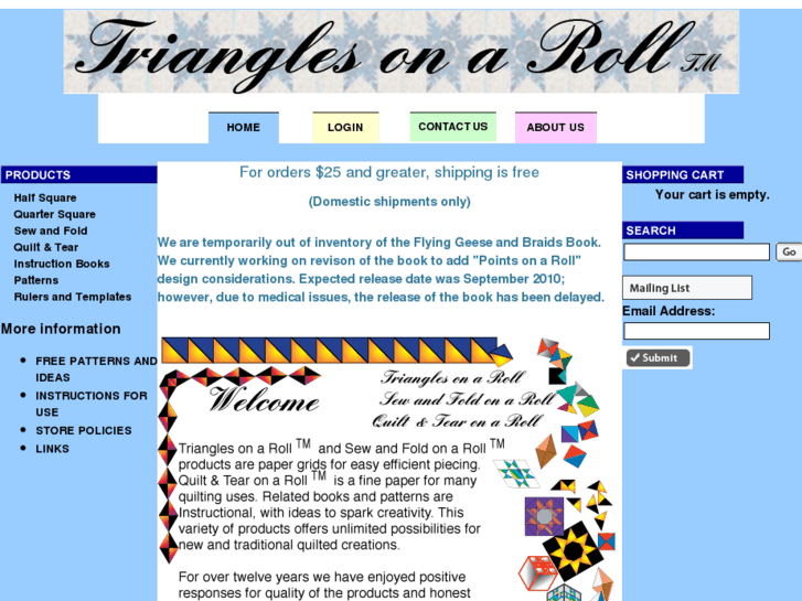 www.trianglesonaroll.com