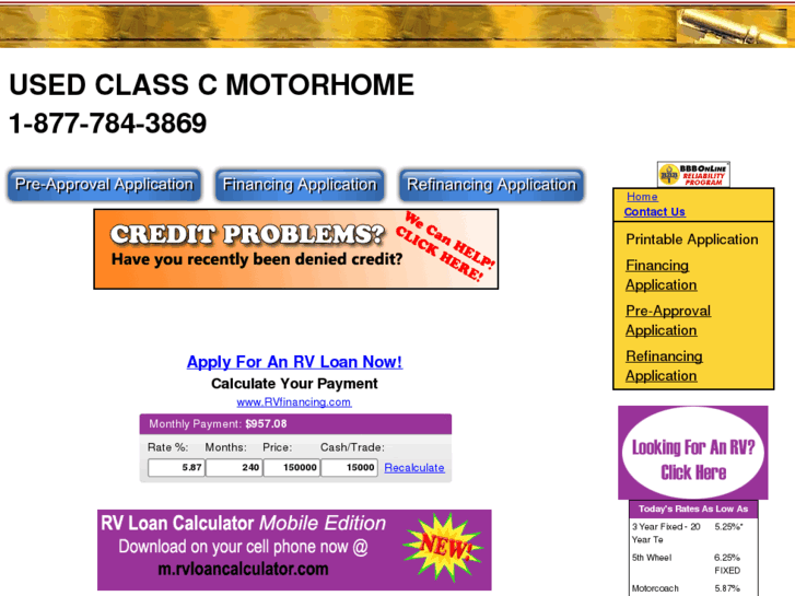 www.usedclasscmotorhome.com